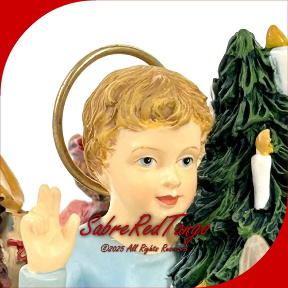 Pipka Reflections Of Christmas St Nicholas Christkind Ltd Ed Figurine COA #11342 - Picture 6 of 11